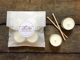 Tealight Sampler 4 Pack Soy Tea Lights Candle Samples Tealight Sample Pack Scent Samples All Natural Soy Tealight Candles Tea Lights Candle Samples Tea Lights Tea Candles