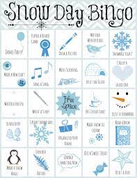 Activities, toddlers | 3 comments. Printable Snow Day Bingo Fun Winter Activities Winter Activities For Kids Winter Fun