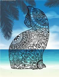 Coloriage mandala enfant mandalas pour enfants mandalas coloriages à imprimer mandalas pour enfants mandalas coloriages à imprimer mandalas coloriages et dessins sur le chat cet animal familier. Coloriage Mandala Chat Sans Depasser