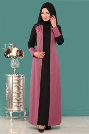 Modaselvim Elbise Yelek Gorunumlu Elbise Dnz571 Gul Kurusu Fashion Hijab
