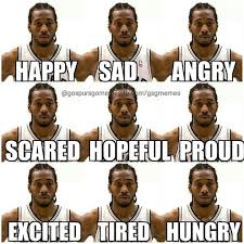 Kawhi is just learning how to laugh. I Saw Him Smile The Other Night Ronni Funny Basketball Memes Funny Nba Memes Basketball Quotes Funny