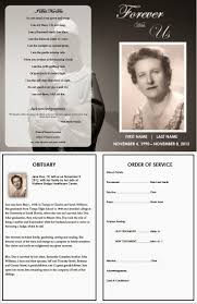 Our dedicated team have created beautiful funeral order of service templates that can be easily customised by you. The Funeral Memorial Program Blog September 2014