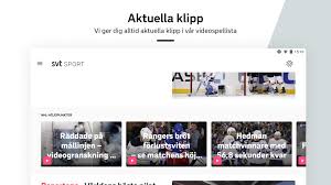 Streama livesända tävlingar och mästerskap. Svt Sport Fur Android Apk Herunterladen
