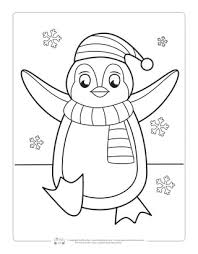 This cute one is a little less detailed and thus is perfect for your little ones. Winter Coloring Pages Itsybitsyfun Com