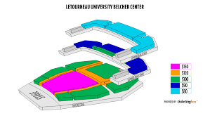 longview letourneau university belcher center seating chart