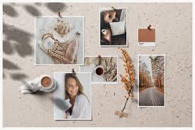 Download Moodboard Mockups In Stationery Mockups On Yellow Images Creative Store PSD Mockup Templates