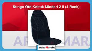 2500000525261 Stingo Oto Koltuk Minderi 2 Li 4 Renk Ozellikleri Arabamaraba Com Youtube
