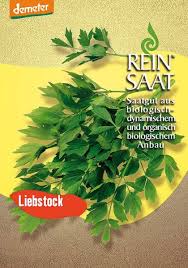 (cut back, it returns in force.) use it sparingly; Lovage Von Reinsaat