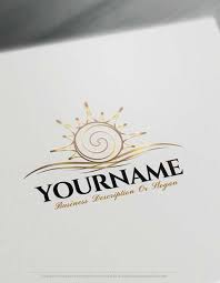 Create Online Sun Logo With Free Sun Logo Creator Logo Design Inspiration Branding Sun Logo Business Logo Creator