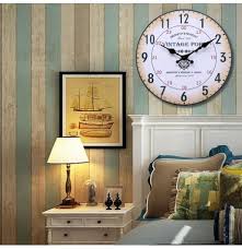 Vintage style home & decor & more.on the right menu >>. Retro Vintage Style Round Wood Wall Clock Office Home Living Room Decor