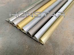 It is ideal for creating floor transitions between tile and another surface of the same height such as carpet or wood. Pin On Aluminum Tile Trim