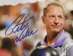 PETE WEBER Signed 8x10 Photo-PRO BOWLING TOUR-GOAT-Beckett Authentication