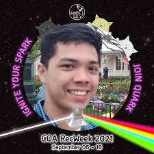 I'm Clint Eldrick Petilla and I'm inviting my friends to check out  𝗟𝗲𝗮𝗣𝘀 with me this COA RecWeek 2021: Sonder, September 6-18. Whether  you're a freshie 🌱, a smarty 👩‍🏫, or a