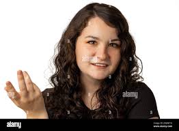 Brunette cute young woman piercing hi-res stock photography and images -  Alamy