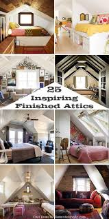 Remodelaholic 25 Inspiring Finished Attics Finished Attic Home Attic Rooms