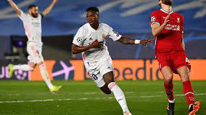 ⚽️ official profile of real madrid c.f. Vinicius Double Puts Real Madrid On Top Against Liverpool France 24