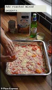 How To Make Your Own Pizza Express Calabrese Make Your Own Pizza Pizza Express Stuffed Peppers