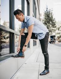We offer a variety of different boot types, including chelsea boots, chukkas, and desert boots. Parity Blue Chelsea Boots Mens Outfit Up To 74 Off