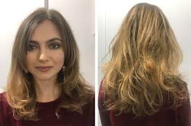 Search on info.com for before after hair cuts. Calligraphy Cut Before After 2019 Haircut Trend