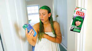 She will show you how to use. Green Hair Dye Shampoo Prank On Girlfriend Ruins Her Hair Youtube
