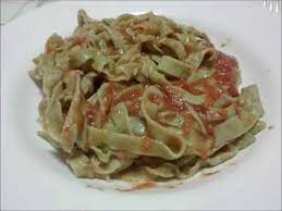 Tagliatelle al cacao fatte in casa. Tagliatelle Verdi Fatte In Casa Youtube