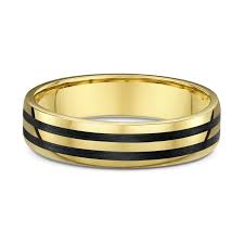 Dora Style 583b00 Gold Black Carbon Fibre Ring Available In 9 14 18ct Yellow White Rose Gold Mens Carbon Fiber Ring Black Rings Wedding Rings Australia
