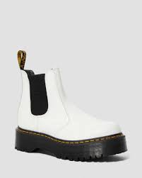 Discover the newest releases, additions, and classic staples from one of our favorite brands. 2976 Smooth Leather Platform Chelsea Boots Dr Martens