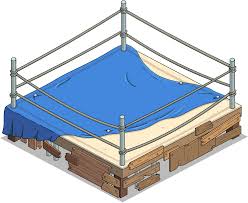 We have for sale a real professional wrestling ring. Category Non Premium Items The Simpsons Tapped Out Wiki Fandom
