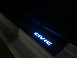 Civic Touring With Side Underbody Spoilers And Illuminated Interior Accessories 2016 Honda Civic Forum Honda Civic Honda Civic Accessories Honda Civic Coupe