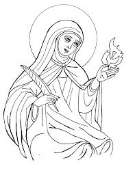 Peanut butter & grace catholic family life all coloring pages give the best coloring pages gif page. St Teresa Of Avila Coloring Pages St Teresa Of Avila Saint Coloring