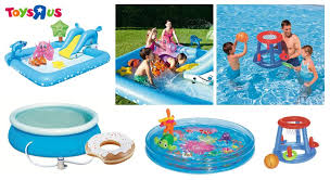 toys r us presente des superbes jeux et jouets speciales ete jeux gonflables collectifs piscine autoportantes table a sable et eau e jouet jeu jouet jeux