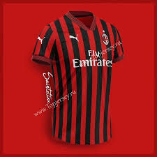 Borussia dortmund, ac milan & olympique de marseille 2019 fantasy kit. 2019 2020 Ac Milan Home Red