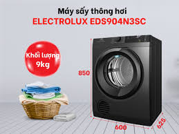 Máy sấy thông hơi Electrolux UltimateCare 9 kg EDS904N3SC [Mới 2024] | Điện  Máy T