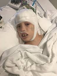 Kayden is doing great he learned where his eye both mouth and ears are I'm  so proud of my boys I'm lucky to have great ones like I do