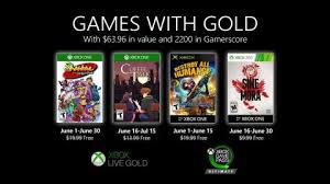 Juegos xbox 360 rgh español mediafire pack # 2. Anunciados Los Games With Gold Gratis De Junio Para Xbox One Hobbyconsolas Juegos