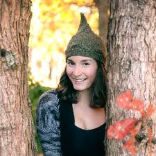 I started a teen knitting club at my library and gave each of the girls this book as a welcoming present. Loom Knit Pixie Hat Pattern Ladies Teen Pixie Hat Elf Hat Pattern This Moment Is Good