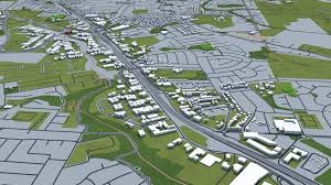 Brisbane City Australia 3d Model 50km In 2020 Brisbane City City Model City