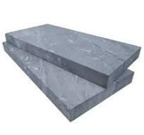 Aegean Grey Marble Sand Blasted 12x24x2 Eased Edge Coping
