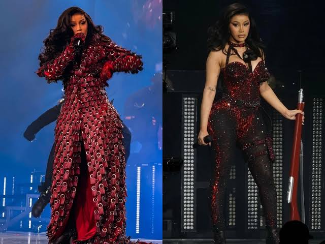 Cardi B mặc bodycon đính pha lê của Đỗ Long - Báo VnExpress Giải trí