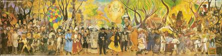 Sueño De Una Tarde Dominical En La Alameda Central Para Colorear Sueno De Una Tarde Dominical En La Alameda Central Diego Rivera Produccion Artistica Diego Rivera Arte Mexicano
