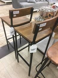 Bar Stools Wood Seat Cast Iron Legs Made In India Home Sense 149 Home Kitchens Bar Stools The Originals