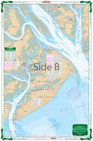 Hilton Head And Beaufort Sc Large Print Navigation Chart 93e