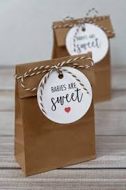 Check out the instructions below on putting together these super simple favors, and download the free editable tag. Babies Are Sweet Free Printable Gift Tags Faking It Fabulous