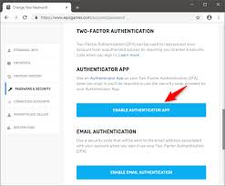 The password must have more than seven characters, including at least one number, at least. How To Enable And Use Fortnite S 2fa Two Factor Authentication Digital Citizen