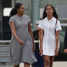 'their attitude all sasha obama. Michelle Obama Says Malia And Sasha Are Thriving Thanks To Jenna And Barbara Bush And Chelsea Clinton Who Always Had Their Backs Gma