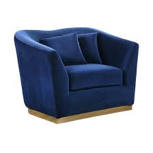 Field lounge chair is perfect for modern, indoor setting. Bella Lounge Chair Navy Event Trade Show Furniture Rental Formdecor