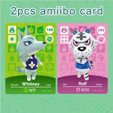 It consists of a wireless communications and storage protocol for connecting figurines and cards to the wii u, nintendo 3ds, and nintendo switch video game consoles. Animal Crossing Amiibo Card Rolf Whitney Invite Villagers Switch Game Card Shopee Malaysia