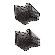 Exquisite paperweights, heritage desk globes, luxurious blotters and more, these are pieces that will add both style and substance to your office scheme. Mind Reader 2meshbox5 Blk Organizer 5 Desktop Document Letter Tray For Folders Mail Stationary Desk Accessories 2 Pack Black Mesh Buy Online In Paraguay At Desertcart Com Py Productid 75003470