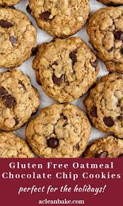 Gluten Free Oatmeal Chocolate Chip Cookies Recipe Gluten Free Oatmeal Chocolate Chip Cookies Oatmeal Chocolate Chip Cookies Gluten Free Chocolate Chip