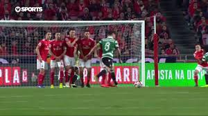 Goal Golo Bruno Fernandes Benfica 2 1 Sporting Taca De Portugal 18 19 1 2 Final Youtube